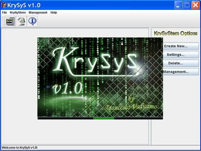 WebツールまたはWebアプリKrySySをダウンロードする