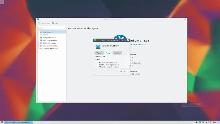 Alojamiento gratuito de Linux basado en Kubuntu en línea