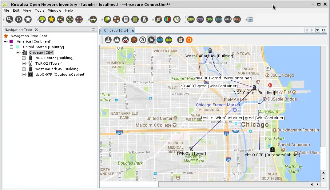 Download web tool or web app Kuwaiba Open Network Inventory and CMDB