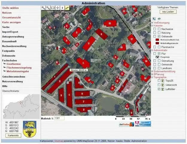 Unduh alat web atau aplikasi web kvwmap - solusi WebGIS