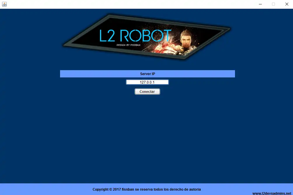 Download web tool or web app L2J-Robot
