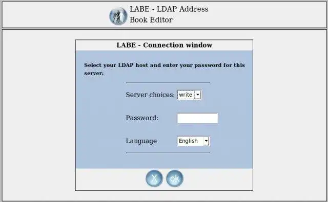 Download web tool or web app LABE - LDAP Address Book Editor