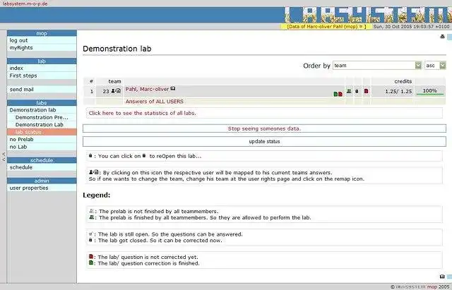 Download web tool or web app labsystem