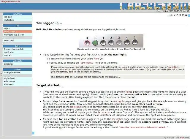 Download web tool or web app labsystem to run in Windows online over Linux online