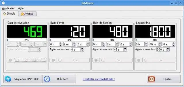 Download web tool or web app Labtimer to run in Linux online