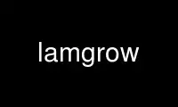 قم بتشغيل lamgrow في مزود استضافة OnWorks المجاني عبر Ubuntu Online أو Fedora Online أو محاكي Windows عبر الإنترنت أو محاكي MAC OS عبر الإنترنت