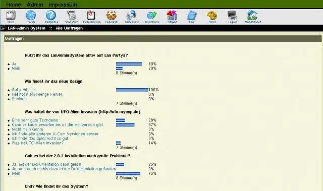 Download web tool or web app LAN Admin System