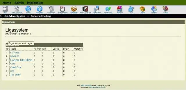 Download webtool of webapp LAN Admin System om online in Linux te draaien