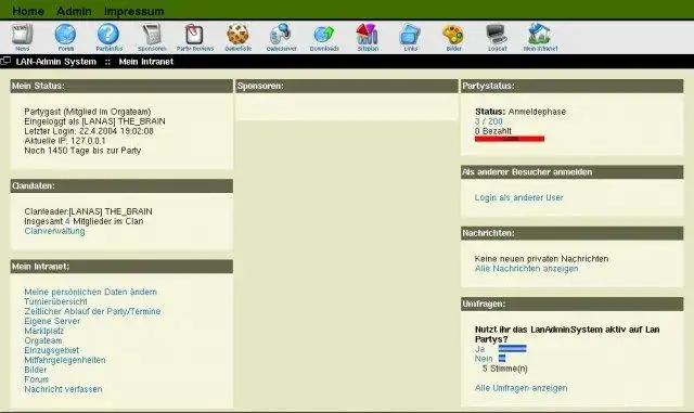 Téléchargez l'outil Web ou l'application Web LAN Admin System pour l'exécuter sous Linux en ligne