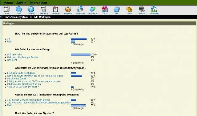 Download webtool of webapp LAN Admin System om online in Linux te draaien