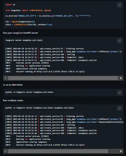 Descargue la herramienta web o la aplicación web Langcorn