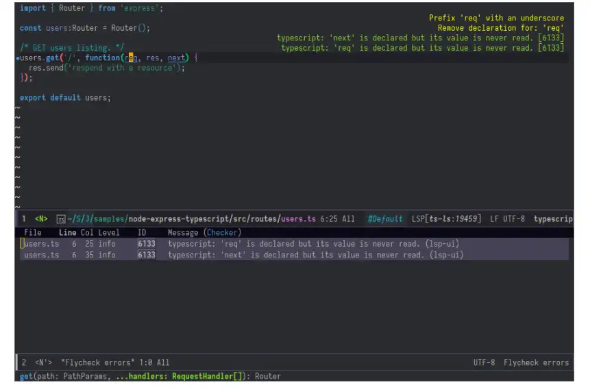 Download web tool or web app Language Server Protocol for Emacs