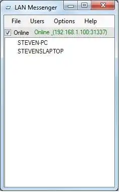 Download web tool or web app Lan Messenger V3