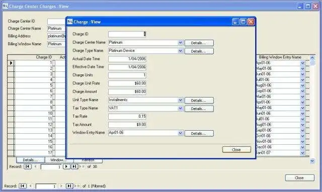 Download web tool or web app LA/OpenBP: Billing Platform