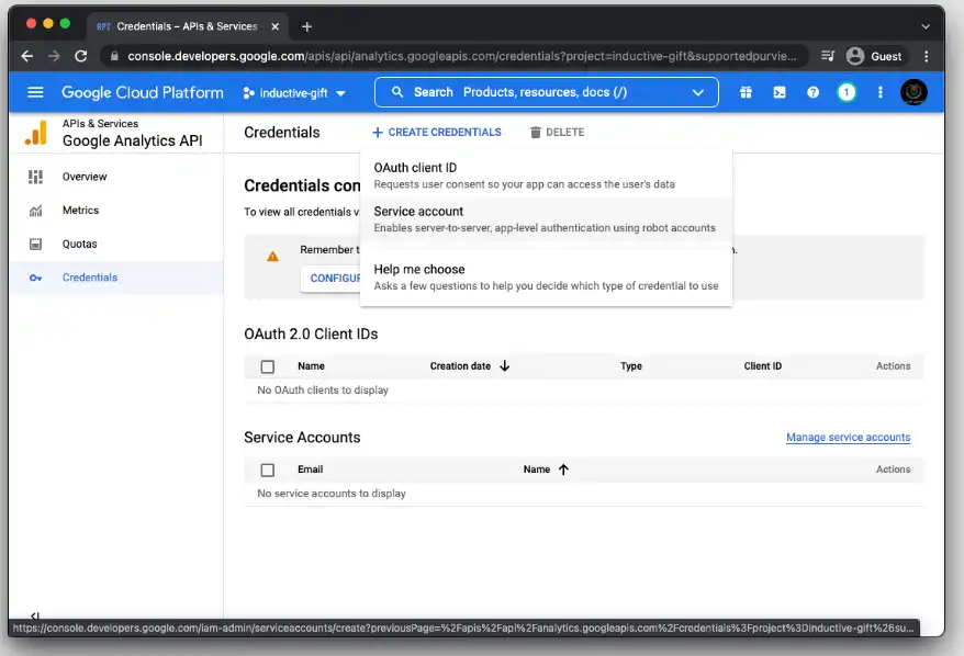 Download web tool or web app Laravel Analytics