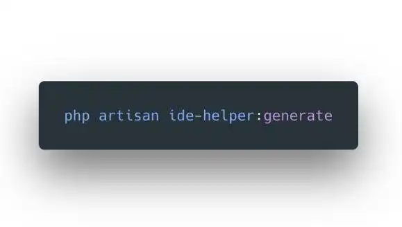 웹 도구 또는 웹 앱 Laravel IDE Helper Generator 다운로드