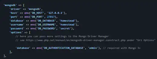 Laden Sie das Web-Tool oder die Web-App Laravel MongoDB herunter