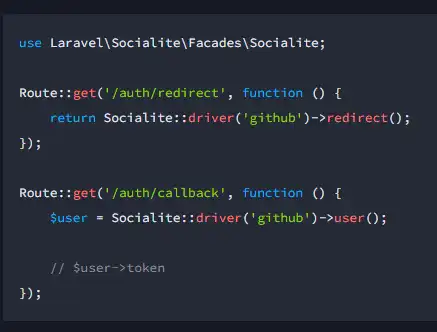 下载网络工具或网络应用程序 Laravel Socialite