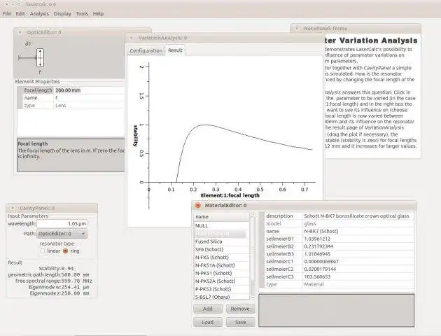 Download web tool or web app LaserCalc to run in Windows online over Linux online