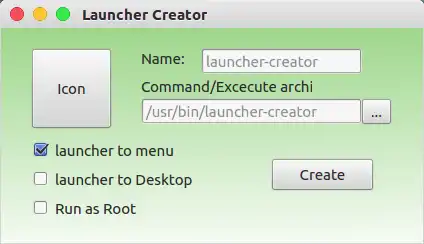 Download web tool or web app Launcher Creator