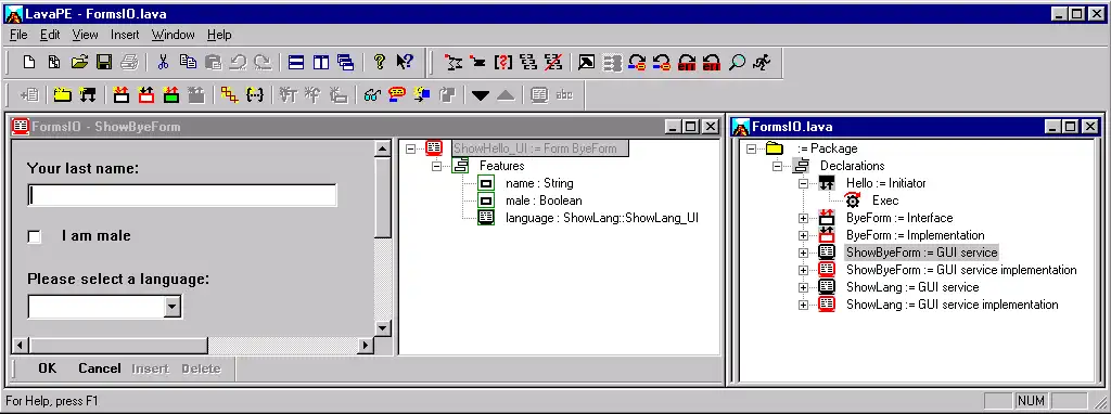 Download web tool or web app LavaPE
