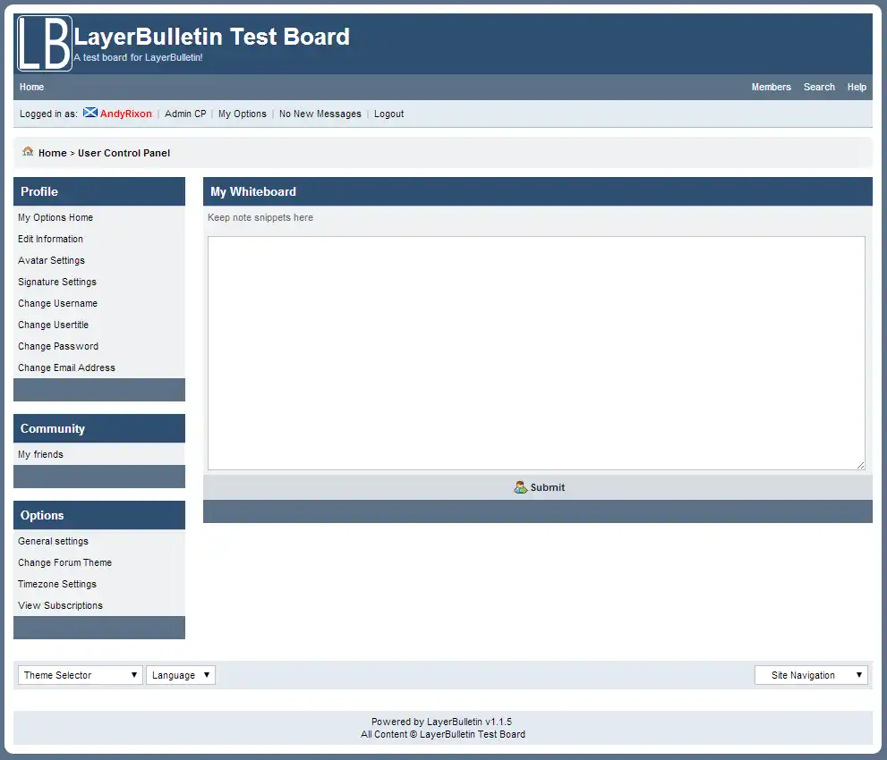 Download web tool or web app LayerBulletin