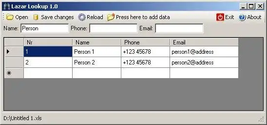 Download web tool or web app Lazar Lookup