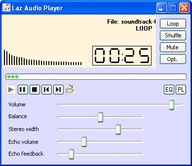Download web tool or web app Laz Audio Player