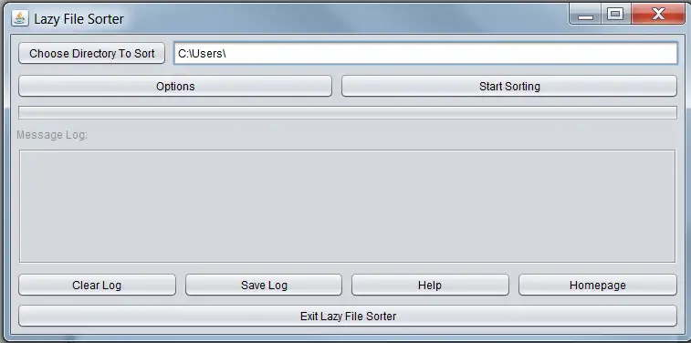 Download web tool or web app Lazy File Sorter