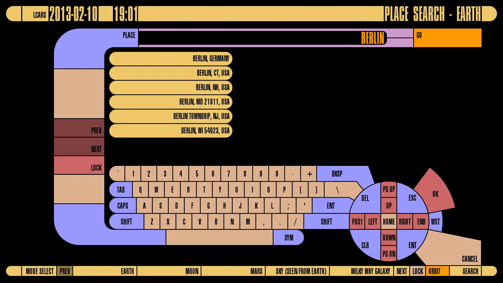 Download web tool or web app LCARS Widget Toolkit