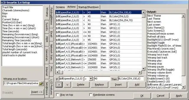 Scarica lo strumento web o l'app web LCD Smartie