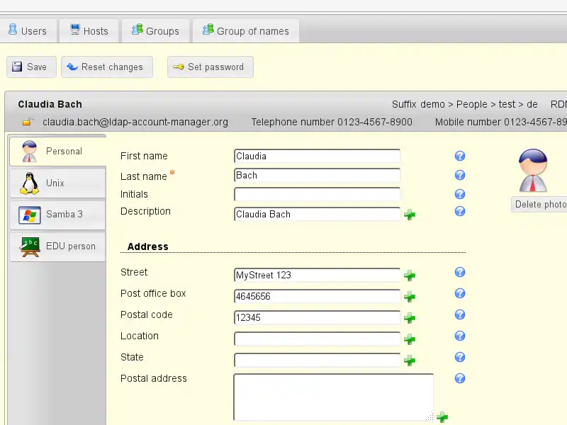 Mag-download ng web tool o web app na LDAP Account Manager