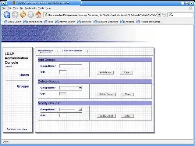 下载 Web 工具或 Web 应用程序 LDAP 管理控制台