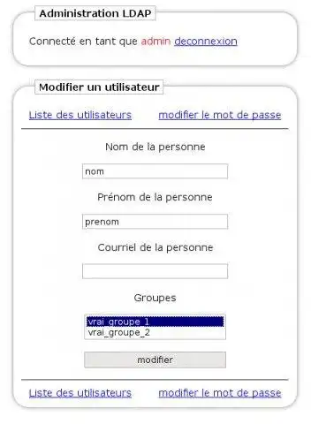 Download web tool or web app LDAPau
