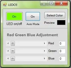 Download web tool or web app LED Control