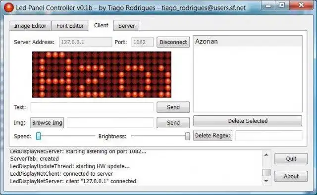 Download web tool or web app Led Display Controller