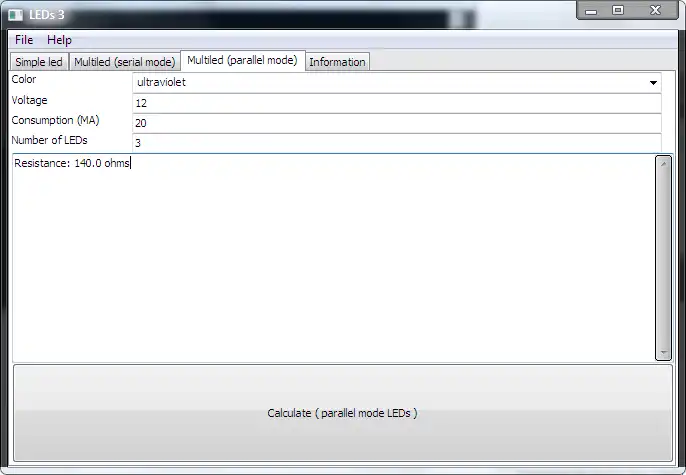Download web tool or web app LEDs3