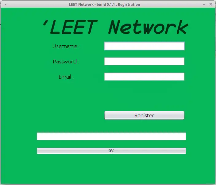 Descargue la herramienta web o la aplicación web Leet Network