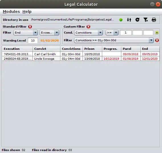 Download web tool or web app Legal Calculator