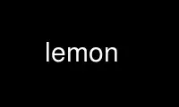Run lemon in OnWorks free hosting provider over Ubuntu Online, Fedora Online, Windows online emulator or MAC OS online emulator