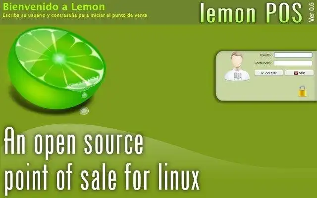 Download web tool or web app Lemon Pos
