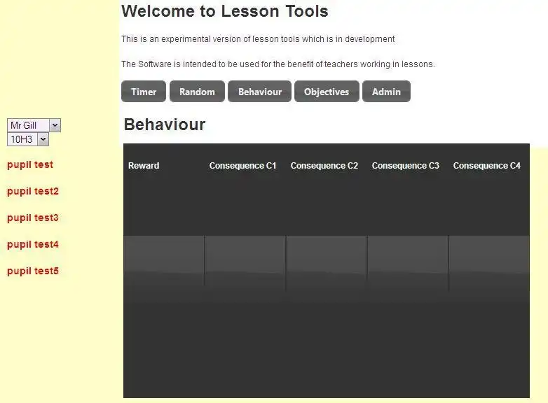 Baixe a ferramenta da web ou o aplicativo da web Ferramentas de aula
