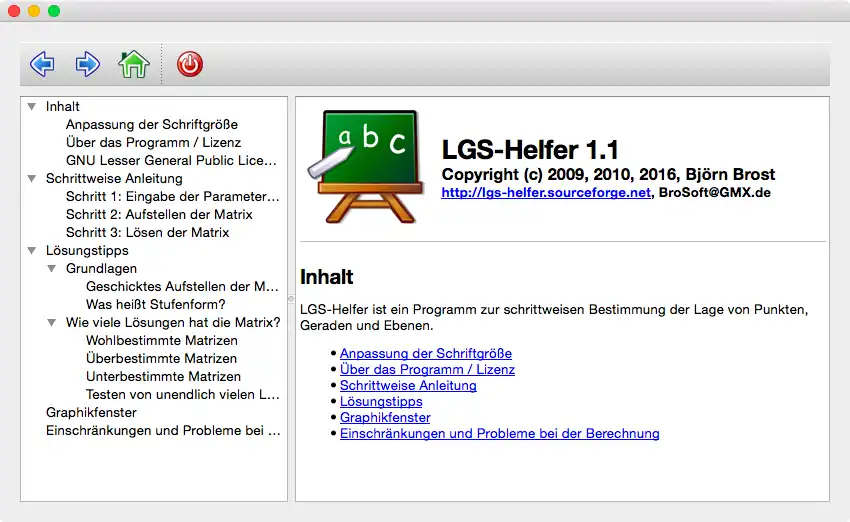 Laden Sie das Webtool oder die Web-App LGS-Helfer herunter