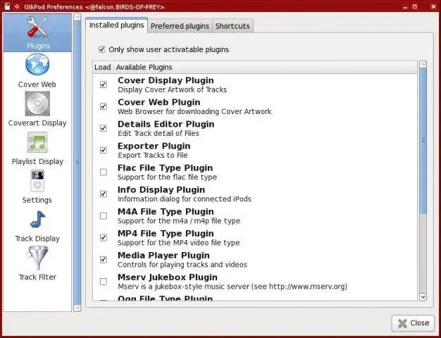 Download web tool or web app Library and GUI for Apples iPod