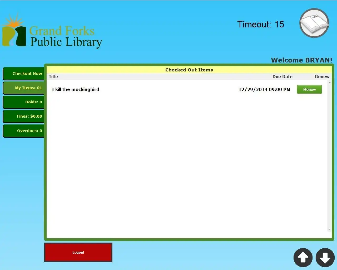 Download web tool or web app LibrarySelfCheck