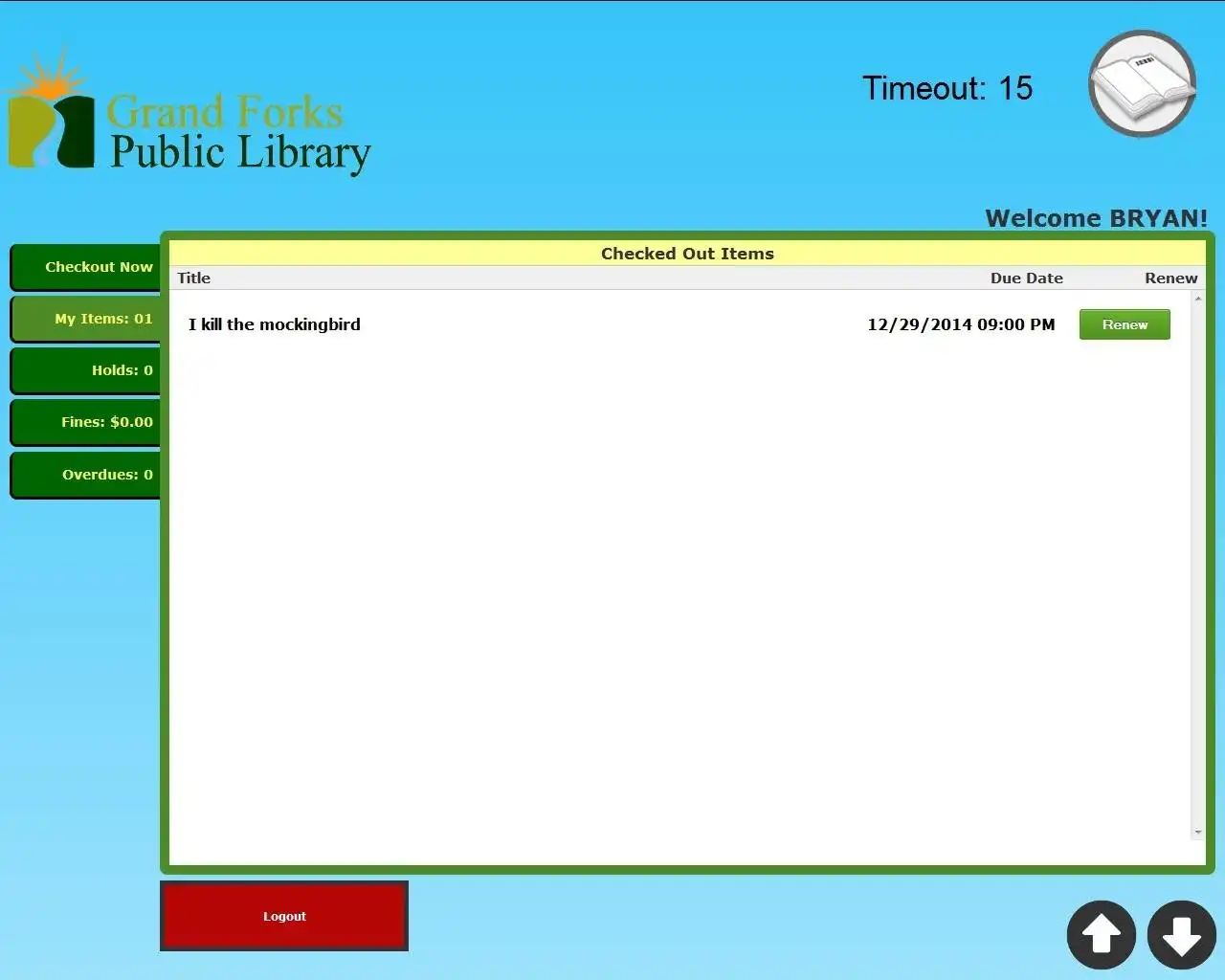 Descărcați instrumentul web sau aplicația web LibrarySelfCheck