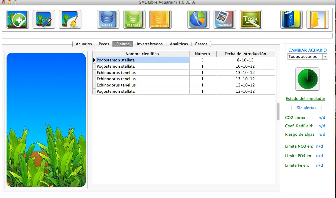 Download web tool or web app LibreAquarium to run in Windows online over Linux online