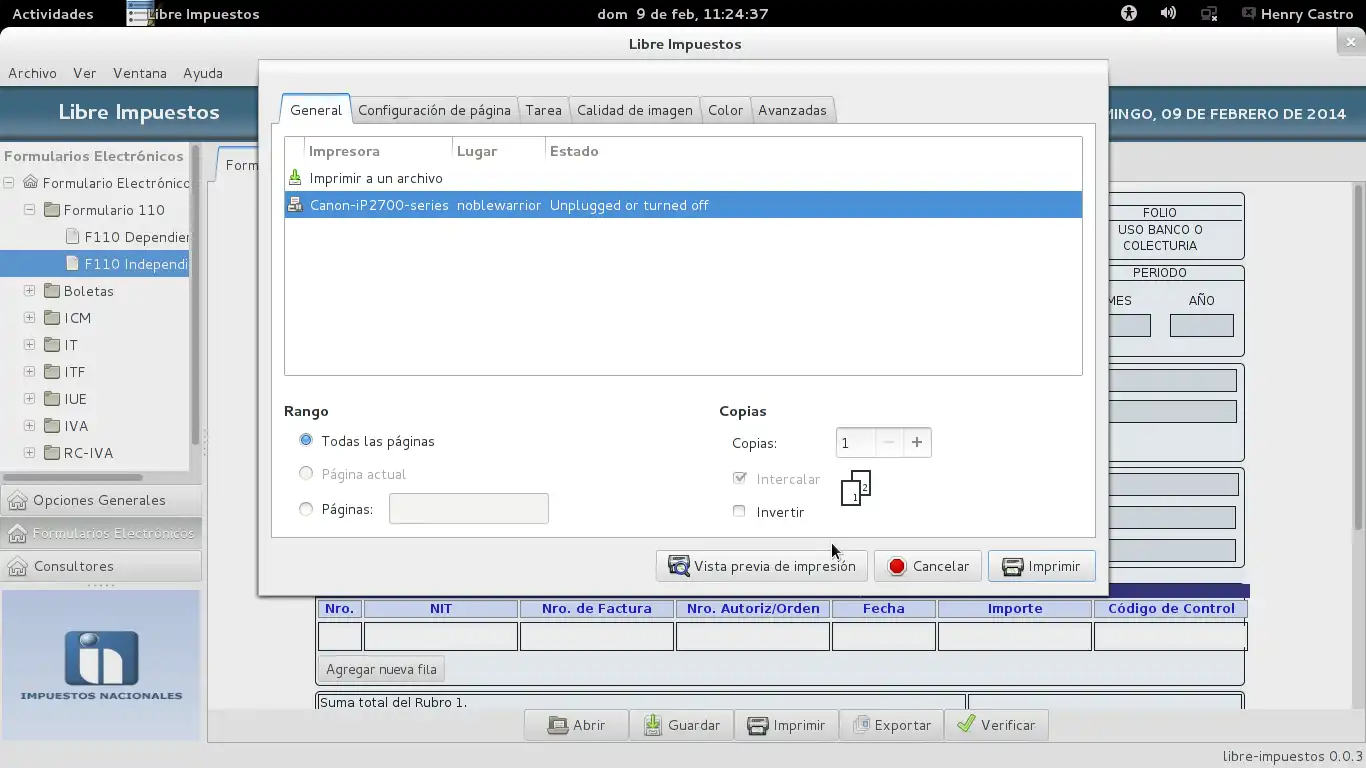 Download web tool or web app Libre Impuestos