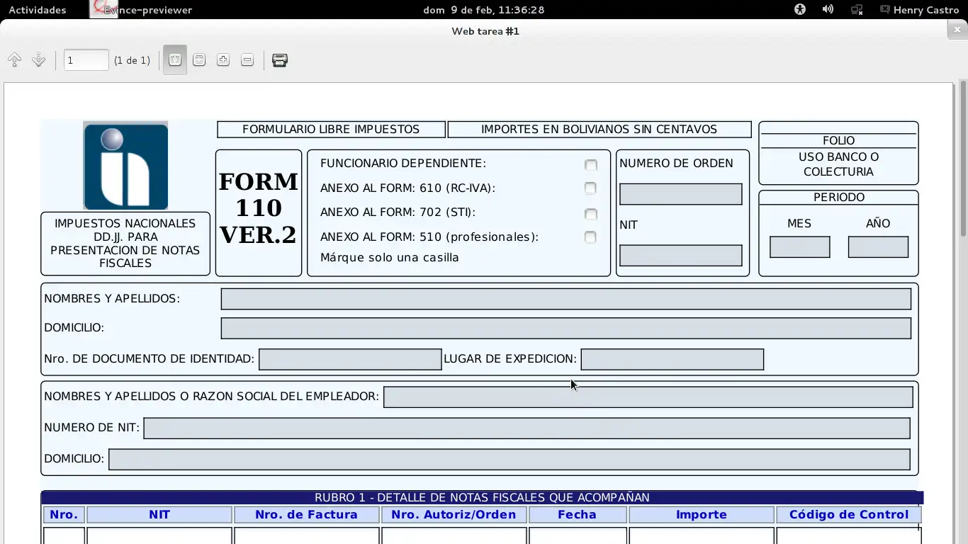 Download web tool or web app Libre Impuestos