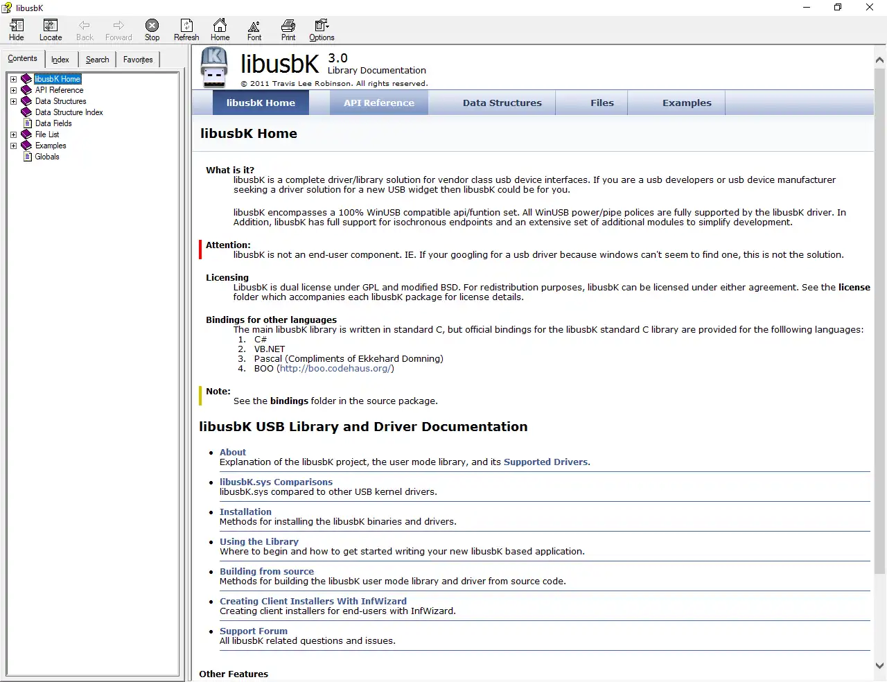 Baixar ferramenta ou aplicativo da web libusbK